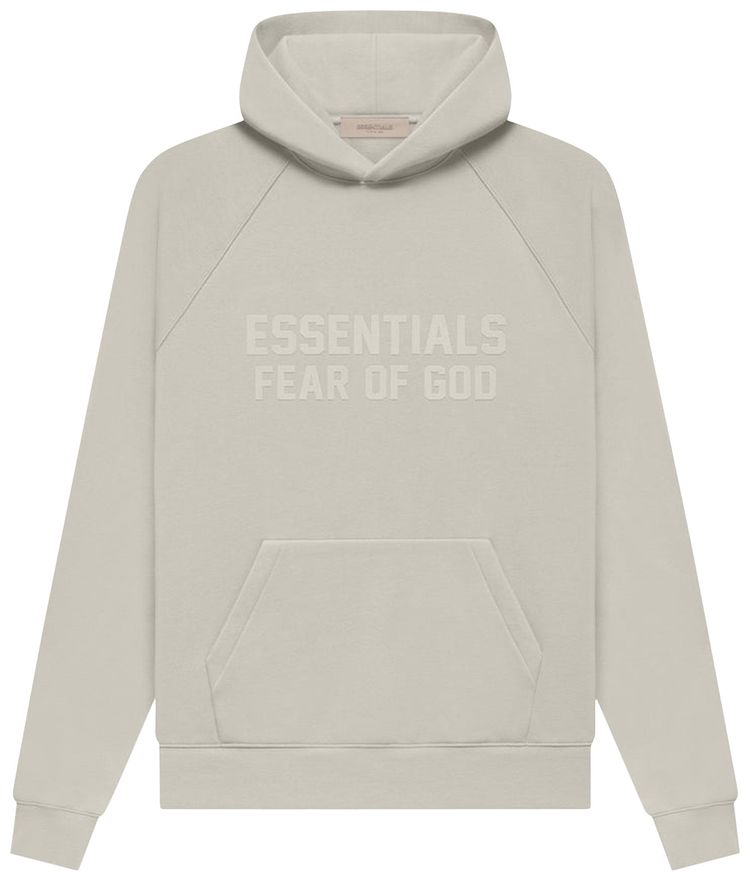 Fear of God Essentials Hoodie Smoke