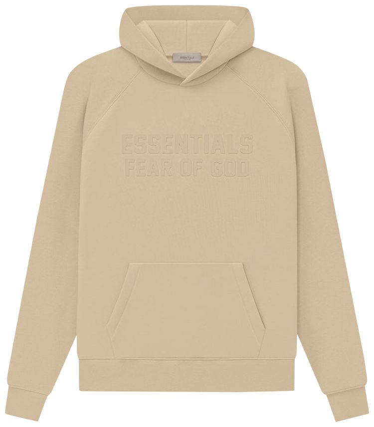 Fear of God Essentials Hoodie Sand