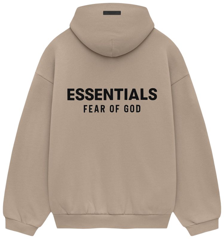 Fear of God Essentials Fleece Hoodie II Desert Sand
