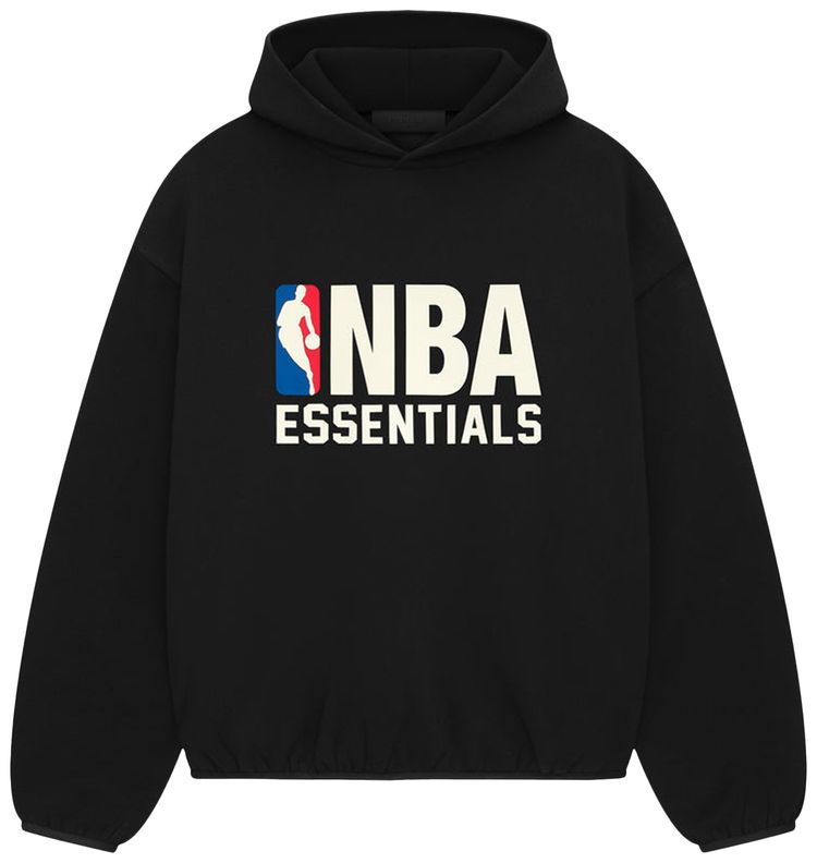 Fear of God Essentials x NBA Hoodie Black