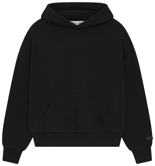 Fear of God Essentials Classic Fit Fleece Hoodie Jet Black