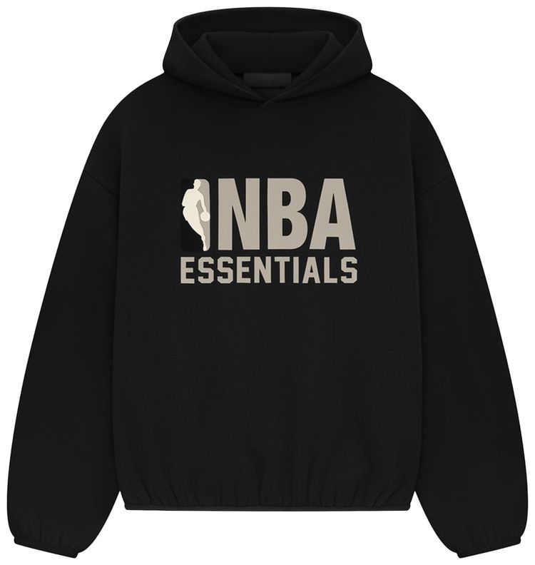 Fear of God Essentials x NBA Hoodie Black