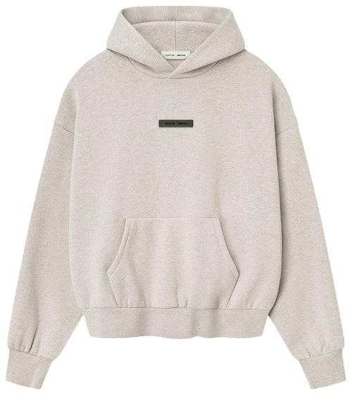 Fear of God Essentials Classic Hoodie Heather Stone