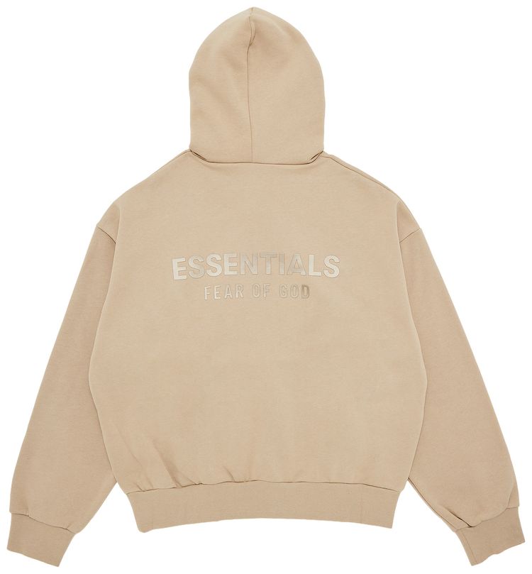 Fear of God Essentials Classic Fleece Hoodie Timber