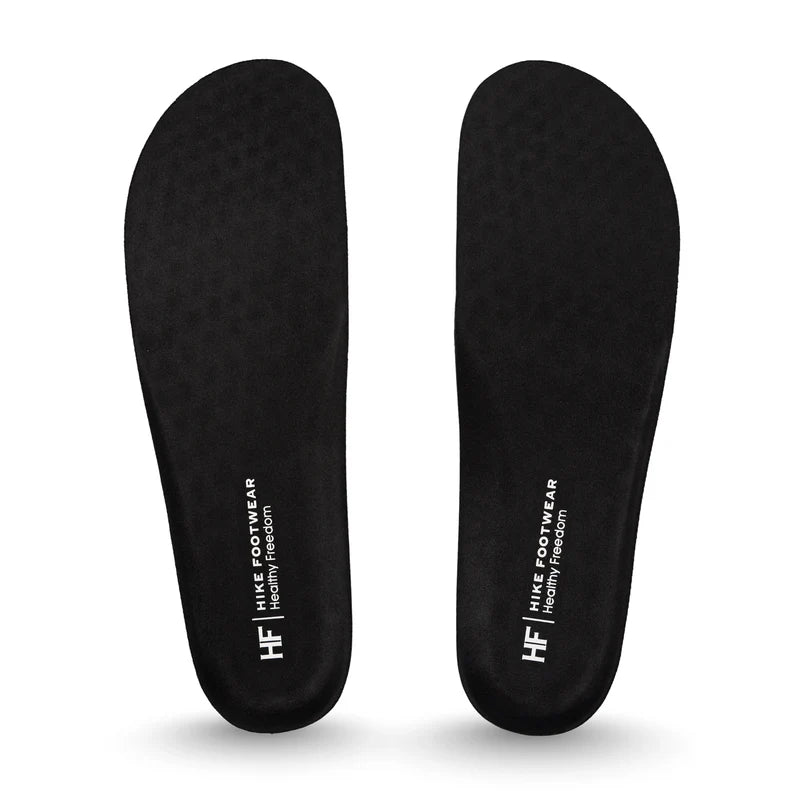 [High Density Foam Barefoot Insoles - Black]