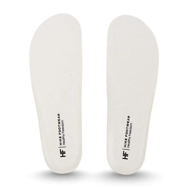 [High Density Foam Barefoot Insoles - White]